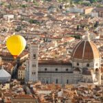 Volo sulla città di Firenze